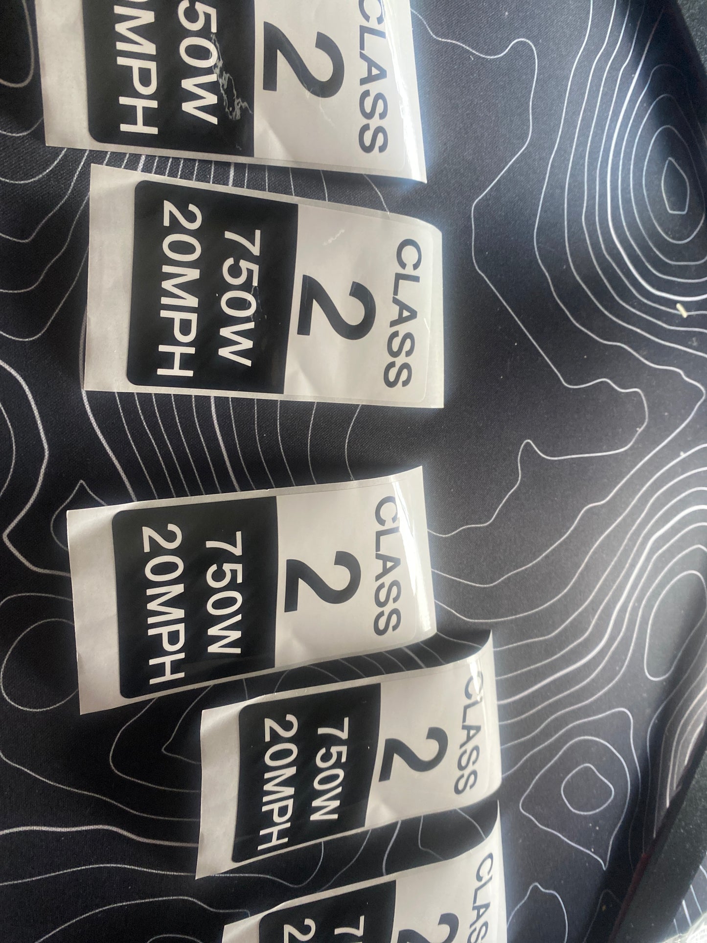 E-Bike Class 2 Sticker